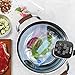 CISNO Sous Vide Cooker Precise Immersion Circulator with 1000W Powerful PTC Heater Fast-heating, Easy to Set, Ultra Quiet, LED Touch Display ¡­