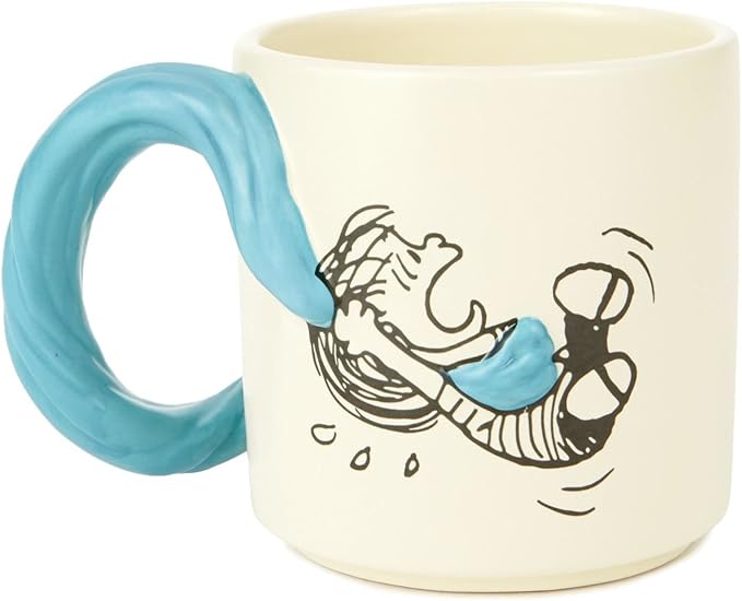 Peanuts Linus and Snoopy Mug, 12 oz. Mugs & Teacups Movies & TV Amazon