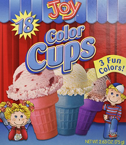 Joy, Color Cone Cups, 18 Count, 2.63oz Box (Pack of 4) - Thumbnail 7