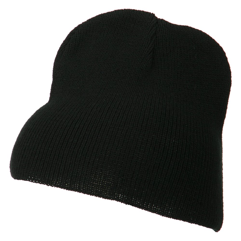 short beanie hat