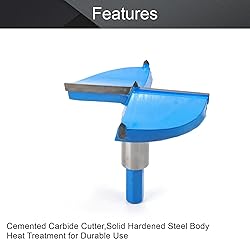 Utoolmart Forstner Drill Bit, 90mm Cemented Carbide