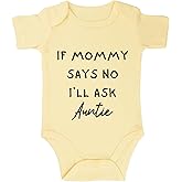 SproutJoy I Love My Auntie Baby Bodysuit Auntie Bodysuit for Baby Boy Aunties Bestie Babies Clothes