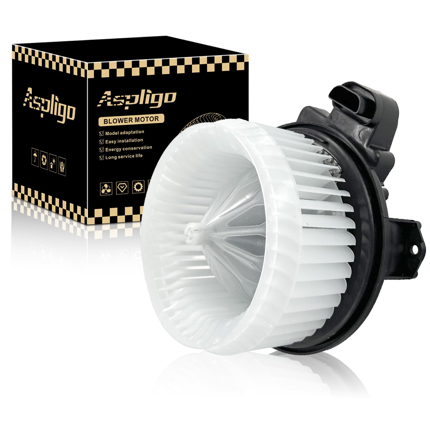 Photo 1 of Aspligo 700249 AC Heater Blower Motor Fan Assembly Fit for Toyota Corolla 2009-2019 ?Prius 2010-2015 ? Prius v 2012-2017, 8710302210, 871030R010, 8710342101, TO3126127