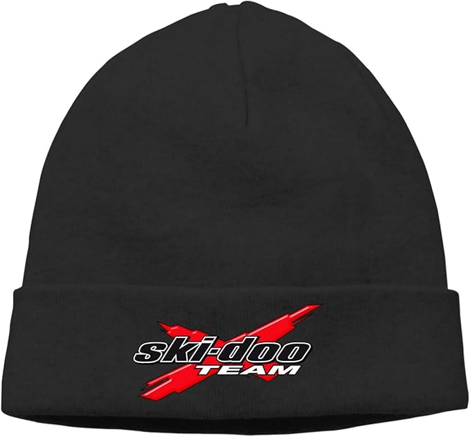 SnowmobilefromSkiDoo Thin Knit Beanies for Mens Womens Winter Unisex