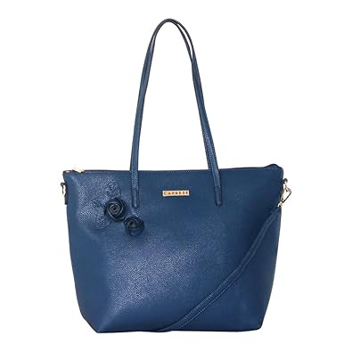 Caprese Mia Womens Tote Bag (Navy)