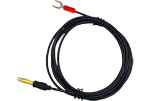 Komitasui Phonograph Turntable Ground Wire for Technics SL-B92 B250 SL-J1 J2 J3 SL-L3 SL-10 Magnetic Cartridge Turntables, 5-ft Technic