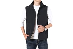 Hixiaohe Men's Casual Lightweight Outdoor Vest Work Fish Photo Travel Vest