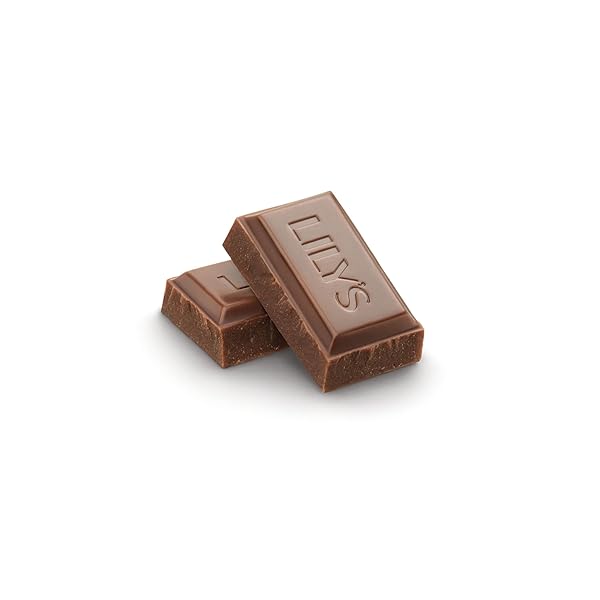 LILY’S CREAMY MILK CHOCOLATE STYLE NO SUGAR ADDED, SWEETS BAR, 3 OZ