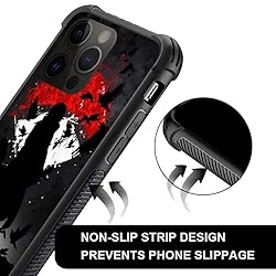 TnXee Compatible with iPhone 14 Pro Case,Crow Ninja