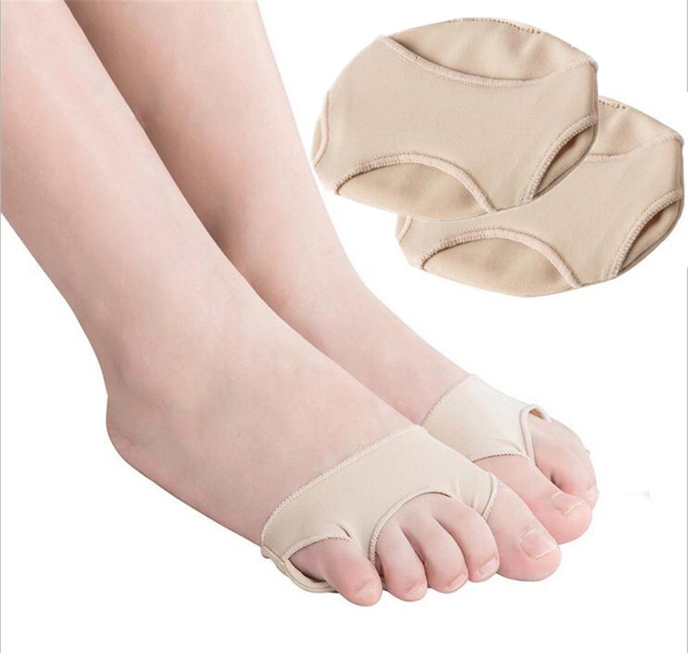 Metatarsal Foot Pads & Forefoot Cushion, Anti-Slip Half Toe Gel Pad Bunion Sleeves, Toe Separator Pain Relief for Hallux Valgus Overlapping, Metatarsalgia Morton's Neuroma Plantar Diabetic Feet (L)