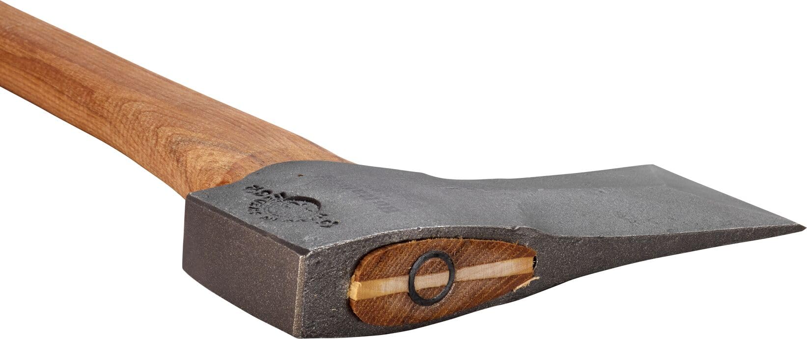 Handgeschmiedete Spaltaxt KLY RA 770mm aus schwedischem Qualitätsstahl I Hultafors I Geschmiedet in Schweden I 2100g Premium Axt mit Hickory Holzstiel I Nachschleifbar I 840592 2