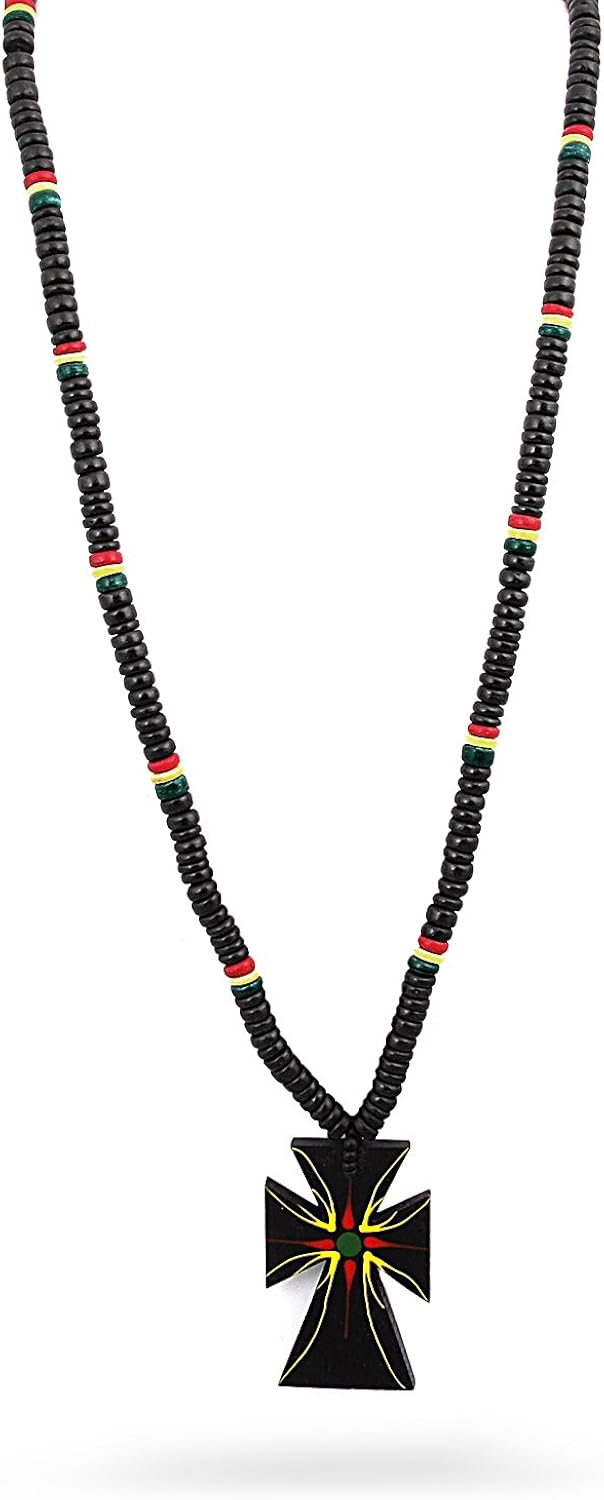 Jewelry Volt Fashion Necklace Wooden Natural Organic Rasta