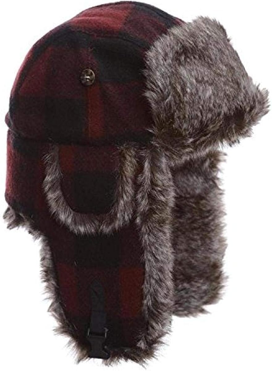 Ear Flaps Bomber Hats Amazon Winter Bomber Hat For Men Faux Fur