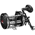 Piscifun Chaos XS Baitcasting Fishing Reel, Reinforced Metal Body Round Baitcaster Reel, Smooth Powerful Saltwater Inshore Surf Trolling Reel, Conventional Reel for Catfish, Musky, Bass, Pike