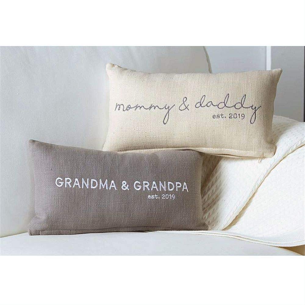 Decorhouzz Grandpa And Grandma Personalized Pillow Cover