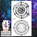 COKTAK 8 Pieces/Lot Black Henna Mandala Flower Temporary Tattoos For Girls Women Sexy Body Art Tribal Indian Mehndi Arm Tattoo Stickers Sheets Female Fake Waterproof Lace Tatoos Wedding Decor Flora