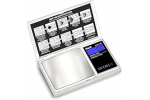 American Weigh Scales American Weigh Signature Series Silver AWS-100 Digital Pocket Scale, 100 by 0.01gm