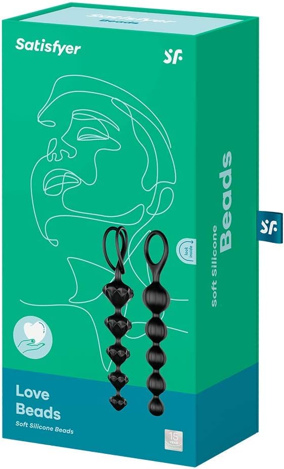 Satisfyer Beads, Set of Anal Beads, Silicone, 20.5 cm, Set of 2 - Image 5
