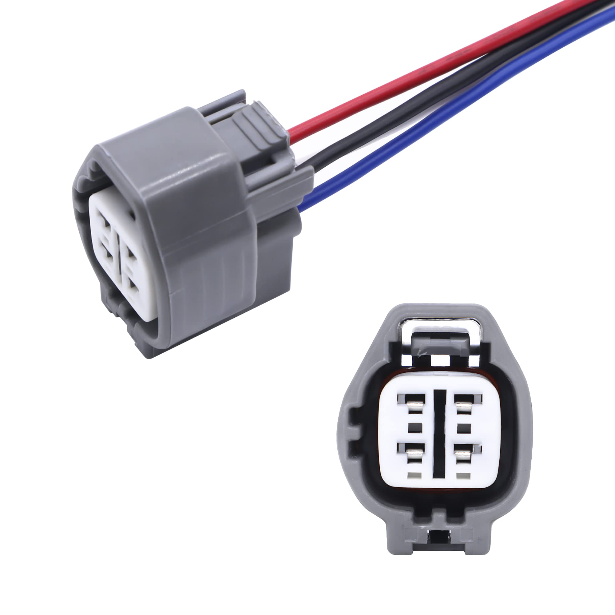 Photo 1 of HiSport 4 pin 4-Way 4 Wire Connector for O2 Sensor 19167001 Compatible with Toyota Lexus
