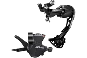 Shimano Alivio Groupset for Mountain/Road Bike with Alivio Rear Derailleur M3100 9Sp, Right Hand Shifter, 9sp 11-36T ZTTO Cas
