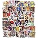Retro Stickers for Laptops, 100 Pack Trendy Aesthetic Waterproof Vinyl Sticker Patches for Snowboard Bicycle Motorcycle Car Bumpers, Great Gift Choice for Kids Teens Boys Girls Toddler Adult Lover