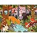 Petit Collage Floor Puzzle Enchanted Woodland 24 Pieces | Large Puzzle for Kids | Completed Woodland Puzzle Measures 18” x 24” | Makes a Great Gift Idea for Ages 3+