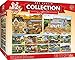 MasterPieces Art Poulin Collection - Folk Art 12 Pack Jigsaw Puzzles