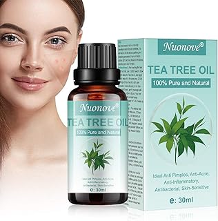 Teebaumöl, Akne Öl, Teebaumöl Pickel, Acne Serum, Aromatherapie ätherisches Öl - Anti-Akne-Behandlung, Anti Pickel, Hautsympathisch, 30ml