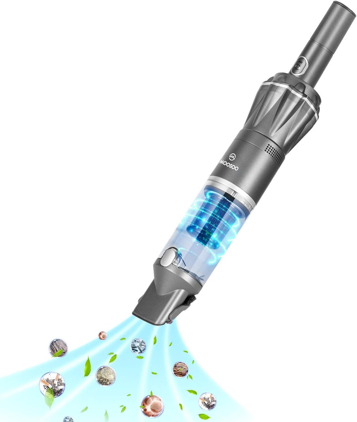 MOOSOO Handheld Vacuum Cordless 12KPa