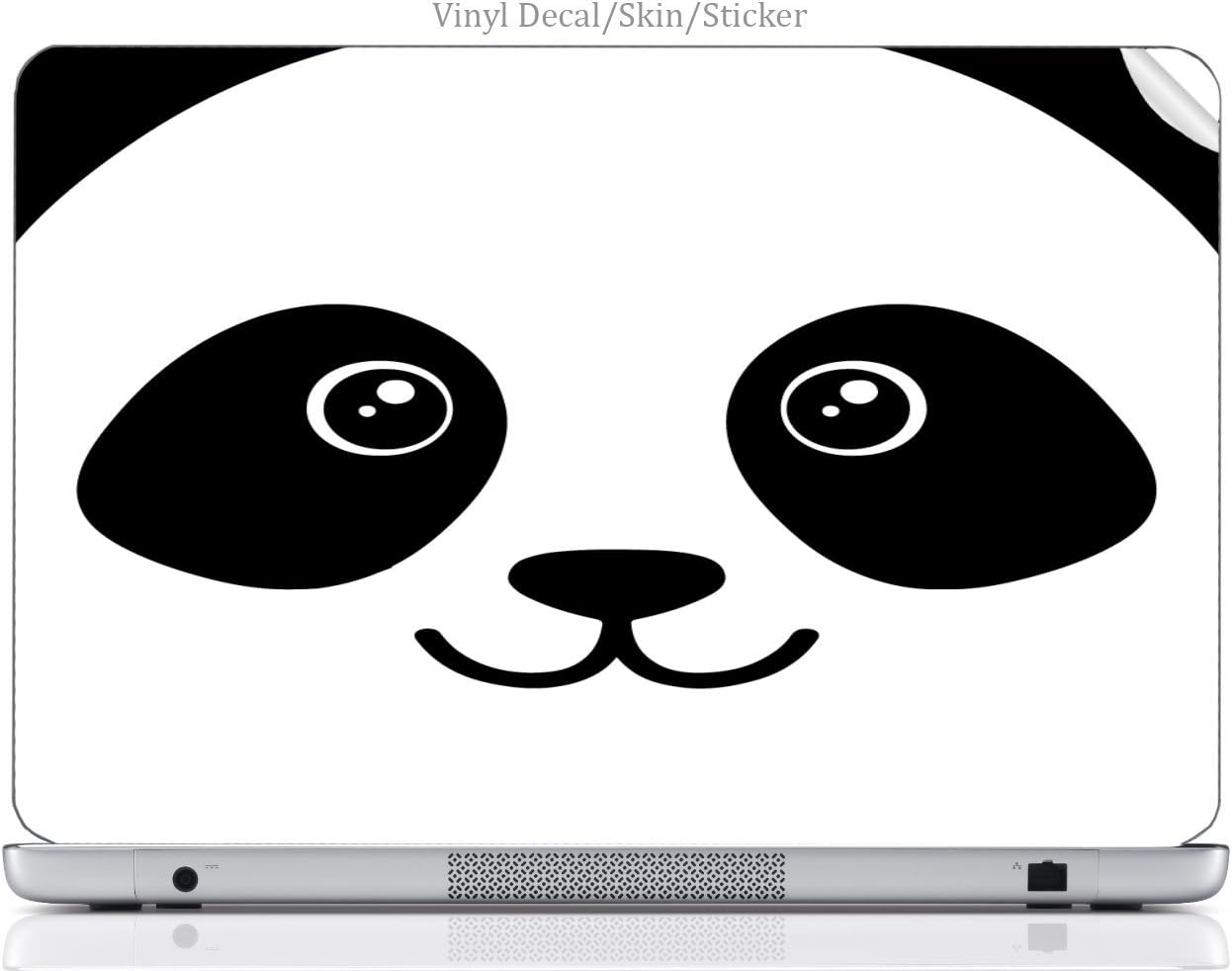 Laptop Vinyl Decal Sticker Skin Print Panda Bear Face Cute fits Chromebook CB3-111 11.6in