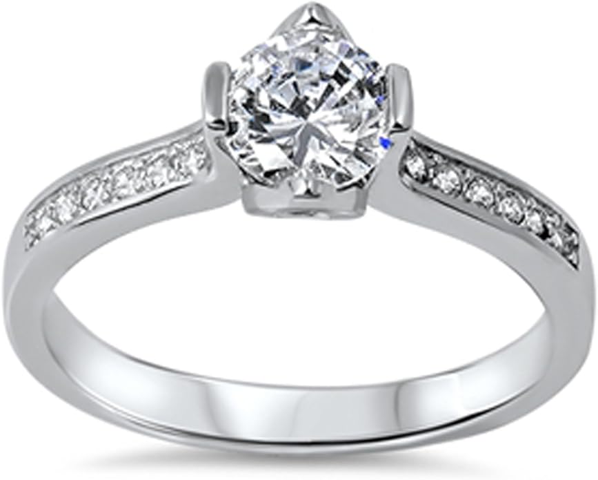 Prime Jewelry Collection Sterling Silver Women's Colorless