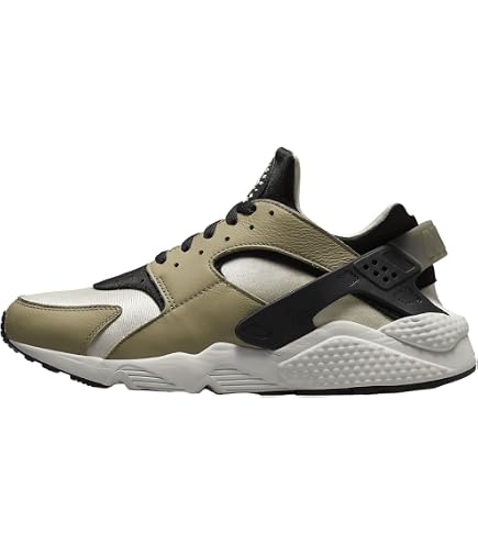 Amazon.com | Leather Nike Huarache Air Men's DH8143 200 | Fashion