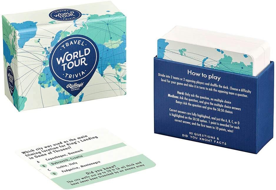 World Tour Travel Trivia, Multicoloured, 1 EA - Image 3