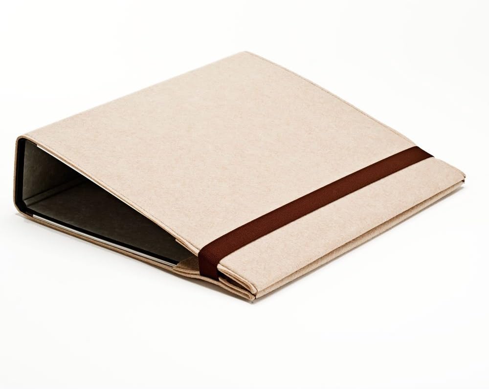 FILEFUR Lever Arch File Cover "Felt" Beige