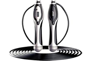 JFHH Jump Rope, Smart Counting Jump Rope for Men/Women & Kids, Must-Have Home Gym Accessory, Perfect for Home Workouts & Speed Training