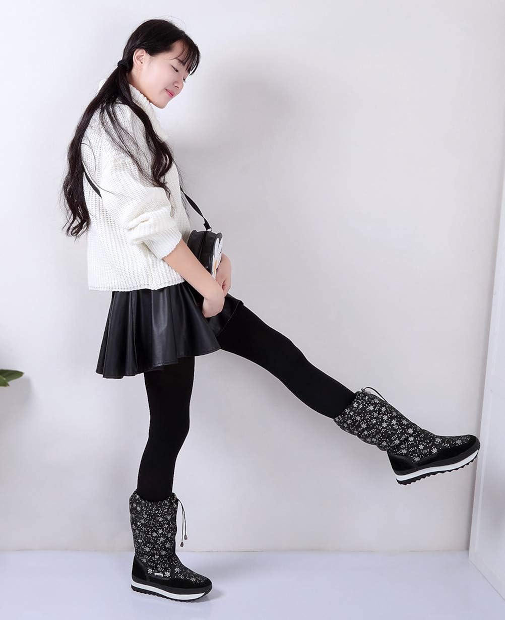 Snow Boots DADAWEN Womens Winter 