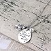 danjie Stainless Steel Horse Pendant Necklace Letter Tag Necklace She Believed She Could So She Did Pendant for Girl and boy Inspirational Gift …