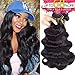 QTHAIR 10A Brazilian Body Wave Virgin Hair 3 Bundles 16