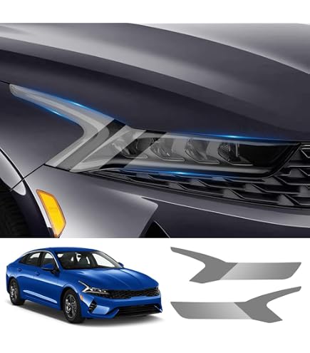 Smoke Tint Overlays For 2021-2024 Kia K5 Front Side Markers - Precut Vinyl Film By MotorSkinz