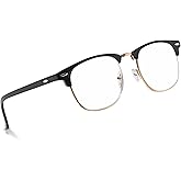 In Style Eyes Sellecks High Magnification Retro Reading Glasses, Classic Browline Style, 6.50-7.00