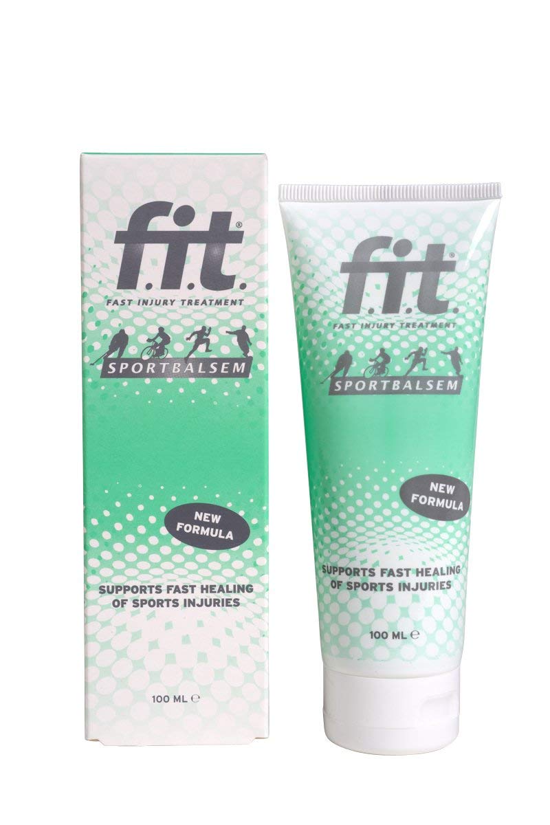 F.I.T A91300 Sports Balm 100ml: Unisex, Balm, Balanced Warming Effect, Muscle Tension & Aches, Hypoallergenic, Athletes