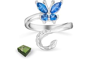 ⅠCROCHET Adjustable Crochet Yarn Tension Rings for Crochet, Finger Yarn Guide Rings Knitting Crochet Accessories with Box for Women