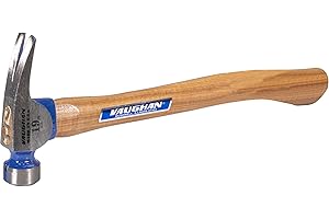 VAUGHAN CF2-HC California Framer Hammer, 19 oz Milled, Nail Starter, Made In The USA, VN11604