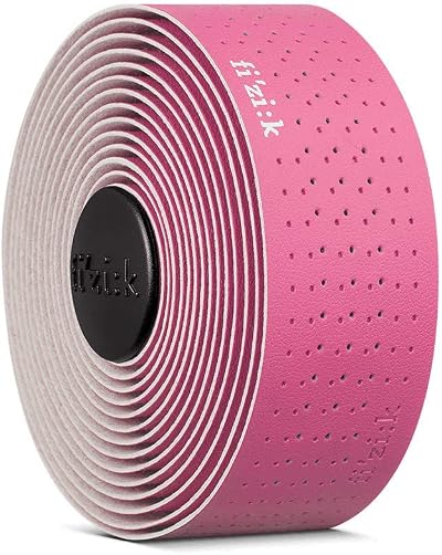 Fizik Tempo Bar Tape Microtex Classic Pink 2mm with End Plugs