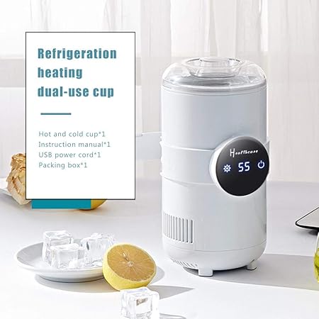 rebirthesame Smart Cup - Termo con Ventosa de Doble Paja: Amazon ...