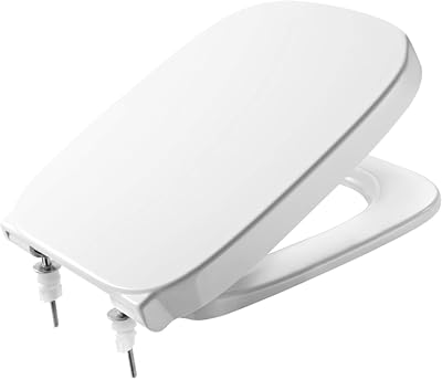 Roca Debba Square Seat with Soft Close Hinges White