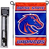 Boise State Broncos Garden Flag with Stand Holder