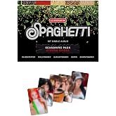 LE SSERAFIM - 1st Single Album SPAGHETTI Weverse Albums B Ver. Photocard + Gift