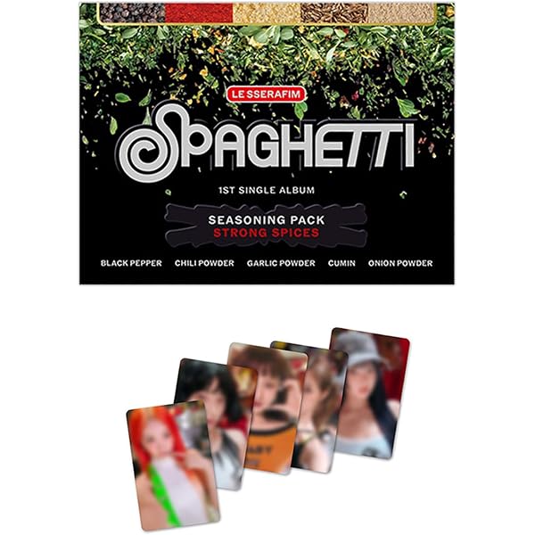 LE SSERAFIM, LE SERAPHIM, LSFM - LE SSERAFIM SPAGHETTI 1st Single
