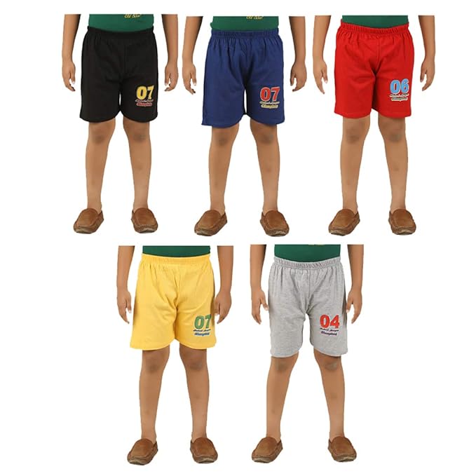 Buy Baby Boy's Regular Shorts (Pack of 5) at Amazon.in